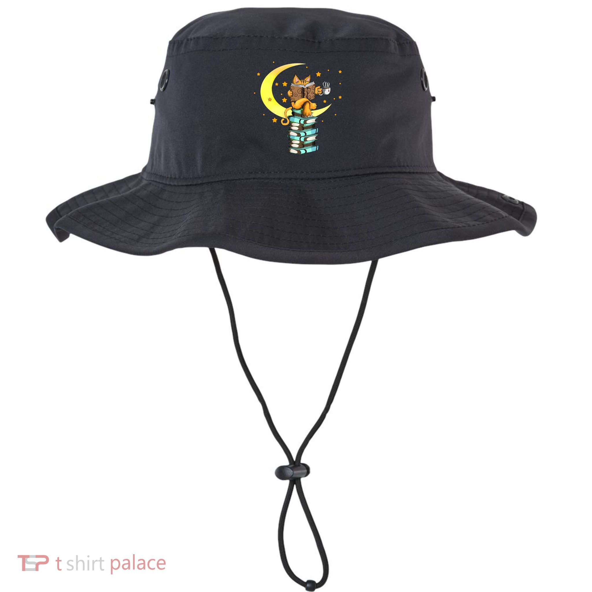 Cats Coffee Reading Kat Books Read Stubenter Kitten Bucket Hat