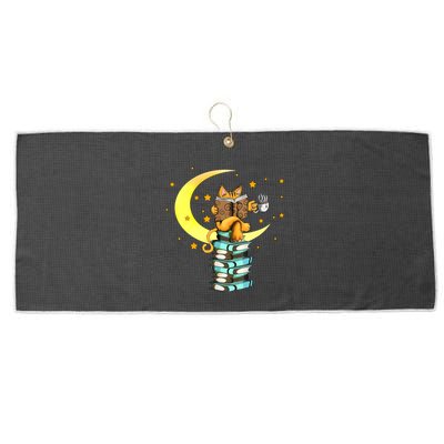 Cats Coffee Reading Kat Books Read Stubenter Kitten Large Microfiber Waffle Golf Towel