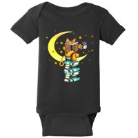 Cats Coffee Reading Kat Books Read Stubenter Kitten Baby Bodysuit