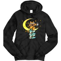 Cats Coffee Reading Kat Books Read Stubenter Kitten Tie Dye Hoodie