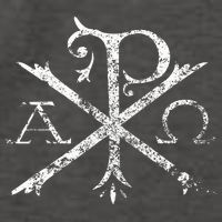 Christian Chi Rho Labarum Christogram Cross Faith Vector Backpack