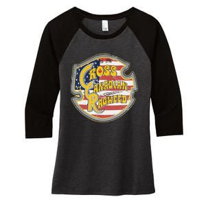 Cross Canadian Ragweed Women's Tri-Blend 3/4-Sleeve Raglan Shirt