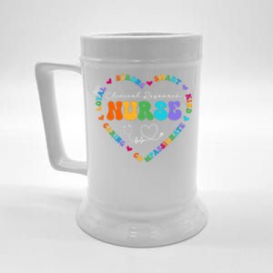 Cute Clinical Research Nurse Appreciation Nursing School Funny Gift Beer Stein