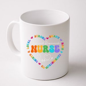 Cute Clinical Research Nurse Appreciation Nursing School Funny Gift Coffee Mug