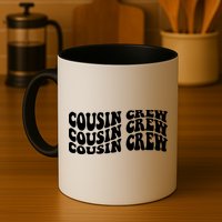Cousin Crew Retro Mug