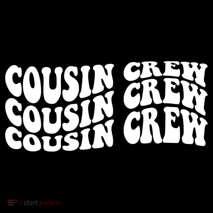 Cousin Crew Retro Drawstring Bag