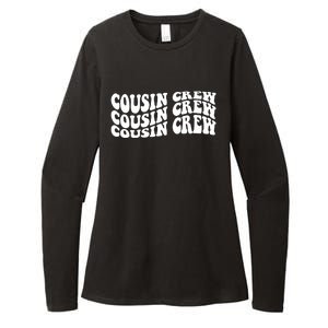 Cousin Crew Retro Womens CVC Long Sleeve Shirt