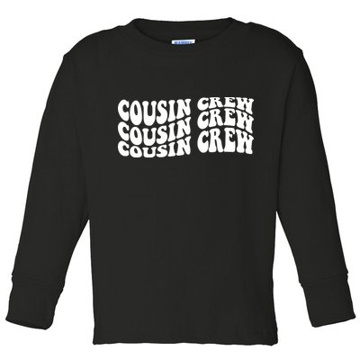Cousin Crew Retro Toddler Long Sleeve Shirt