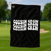 Cousin Crew Retro Golf Towel