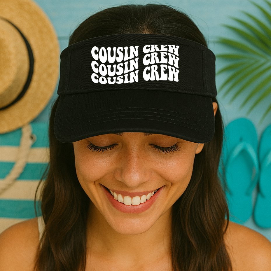 Cousin Crew Retro Visor