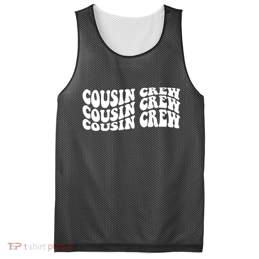 Cousin Crew Retro Mesh Reversible Basketball Jersey Tank
