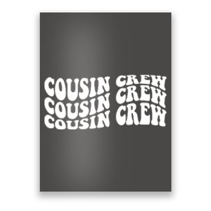 Cousin Crew Retro Poster