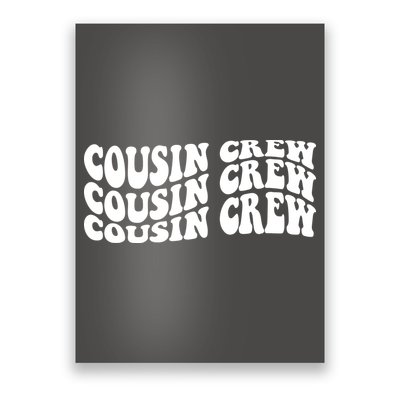 Cousin Crew Retro Poster