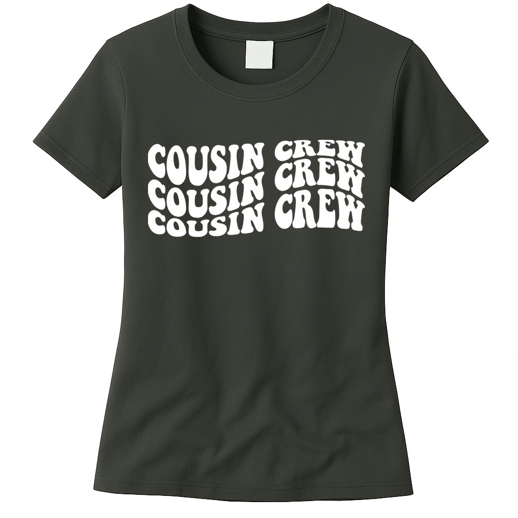 Cousin Crew Retro Womens T-Shirt