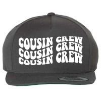 Cousin Crew Retro Wool Snapback Cap