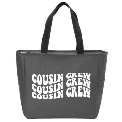 Cousin Crew Retro Zip Tote Bag