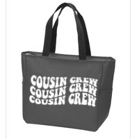 Cousin Crew Retro Zip Tote Bag