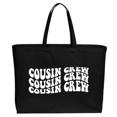 Cousin Crew Retro Cotton Canvas Jumbo Tote