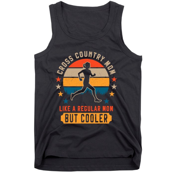 Cross Country Running Mom XC Running And Trail Running Tank Top