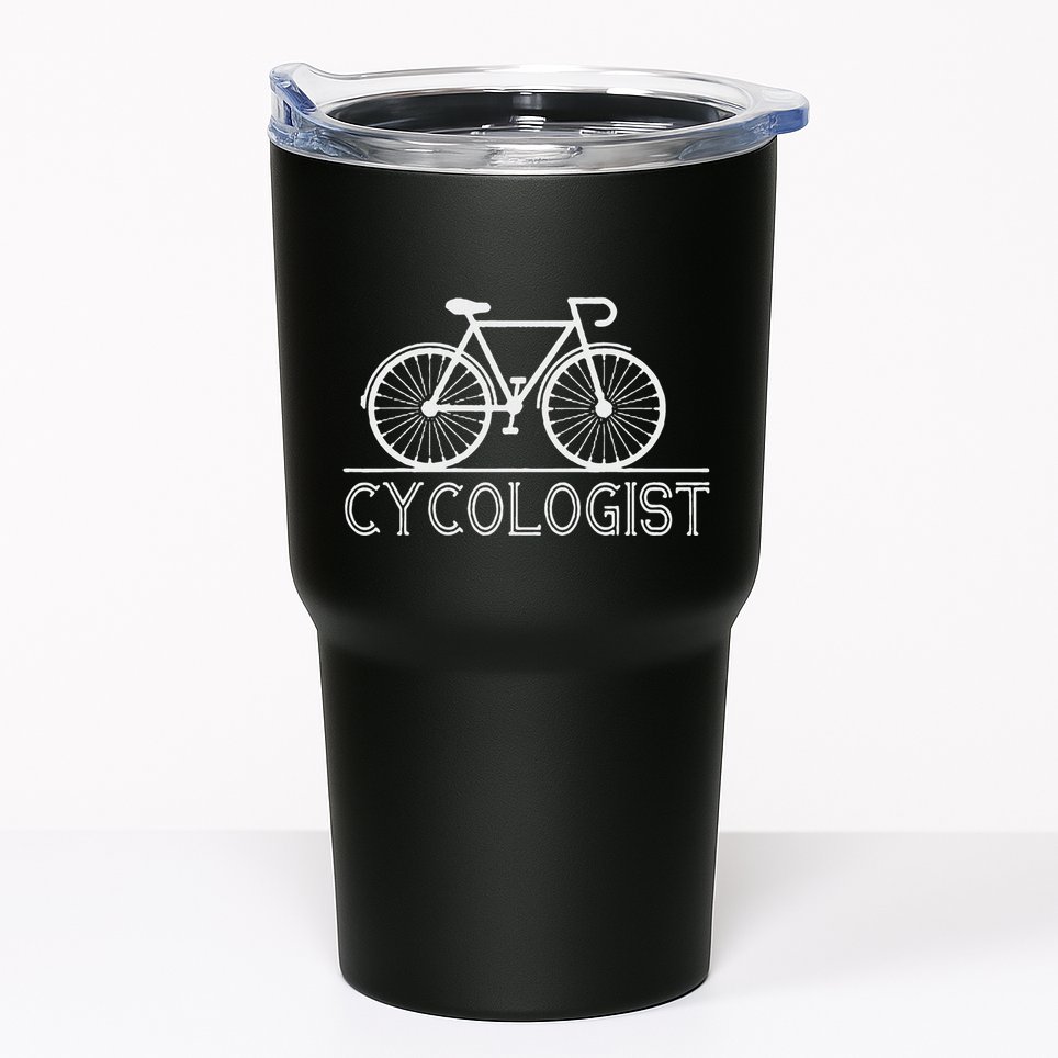 Cycologist Cyclist Road Bike Tumbler
