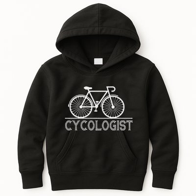 Cycologist Cyclist Road Bike Kids Hoodie