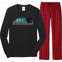 Cross Country Running Long Sleeve Pajama Set