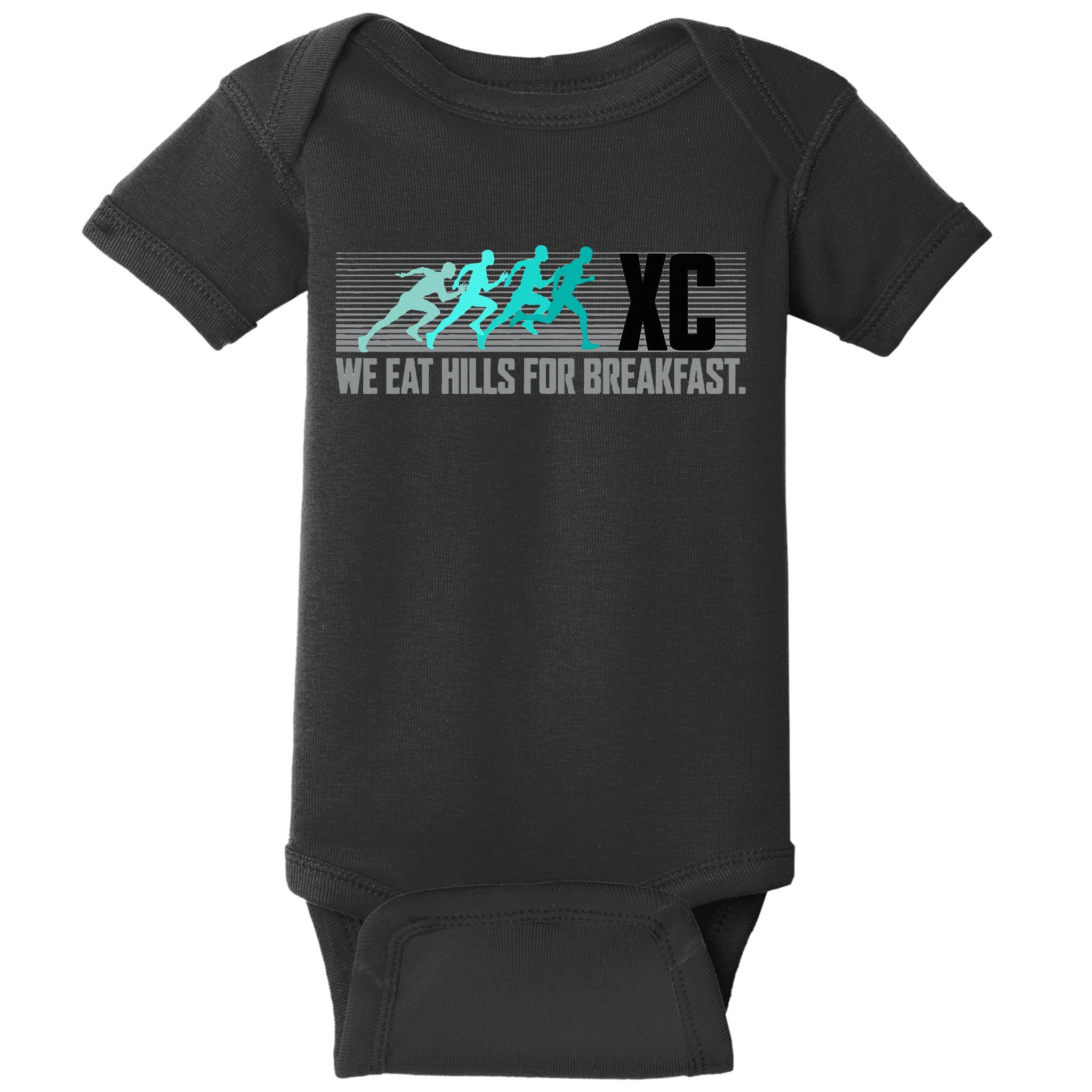 Cross Country Running Baby Bodysuit