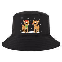 Cute Christmas Reindeers Cool Comfort Performance Bucket Hat