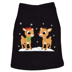 Cute Christmas Reindeers Doggie Tank