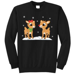 Cute Christmas Reindeers Sweatshirt