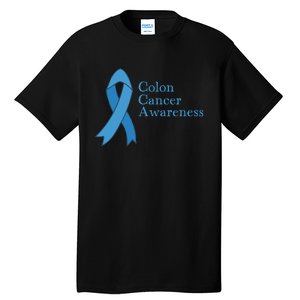 Colon Cancer Ribbon Tall T-Shirt