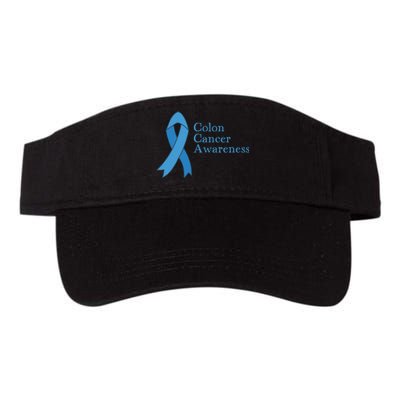 Colon Cancer Ribbon Valucap Bio-Washed Visor