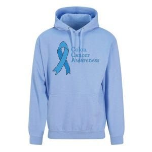 Colon Cancer Ribbon Unisex Surf Hoodie