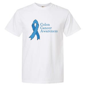 Colon Cancer Ribbon Garment-Dyed Heavyweight T-Shirt