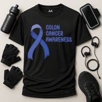 Colon Cancer Ribbon Cooling Performance Crew T-Shirt