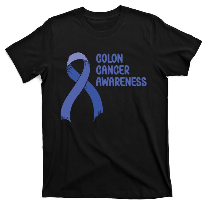 Colon Cancer Ribbon T-Shirt