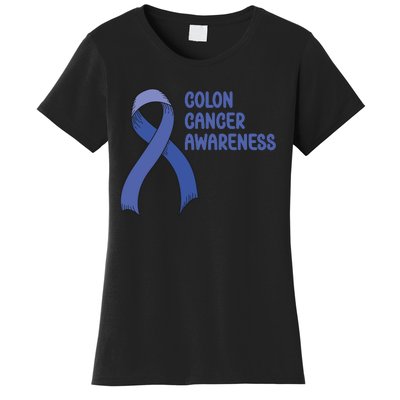 Colon Cancer Ribbon Women's T-Shirt