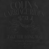 Colins Carriage Rides Take The Long Way 7 Panel Mesh Trucker Snapback Hat
