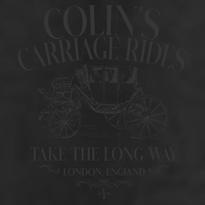 Colins Carriage Rides Take The Long Way 7 Panel Mesh Trucker Snapback Hat