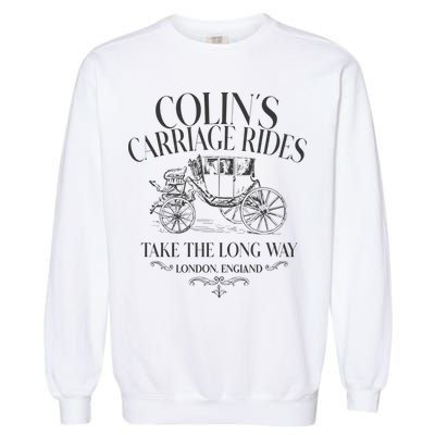 Colins Carriage Rides Take The Long Way Garment-Dyed Sweatshirt