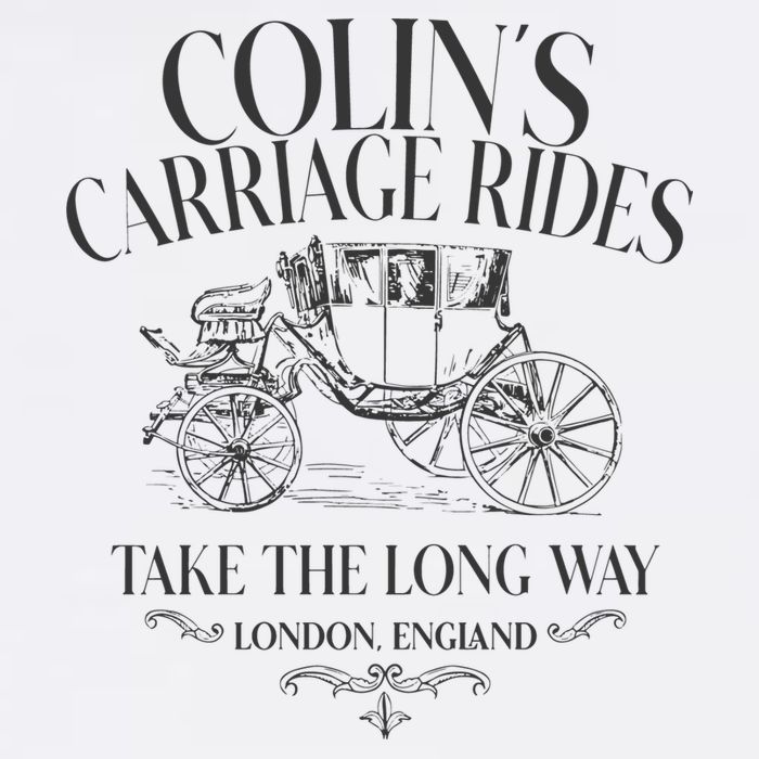 Colins Carriage Rides Take The Long Way Garment-Dyed Sweatshirt