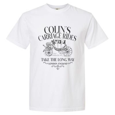 Colins Carriage Rides Take The Long Way Garment-Dyed Heavyweight T-Shirt