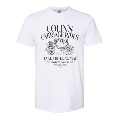 Colins Carriage Rides Take The Long Way Softstyle® CVC T-Shirt