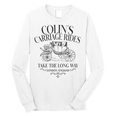 Colins Carriage Rides Take The Long Way Long Sleeve Shirt