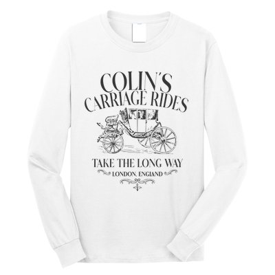 Colins Carriage Rides Take The Long Way Long Sleeve Shirt