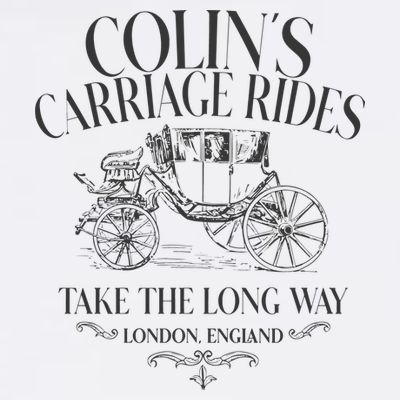 Colins Carriage Rides Take The Long Way T-Shirt
