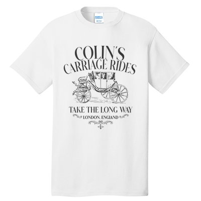 Colins Carriage Rides Take The Long Way Tall T-Shirt