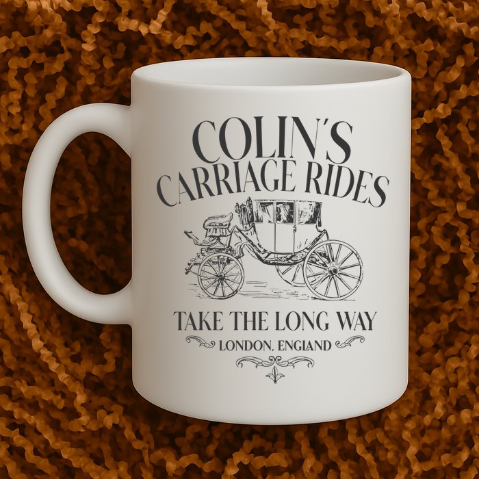Colins Carriage Rides Take The Long Way Mug