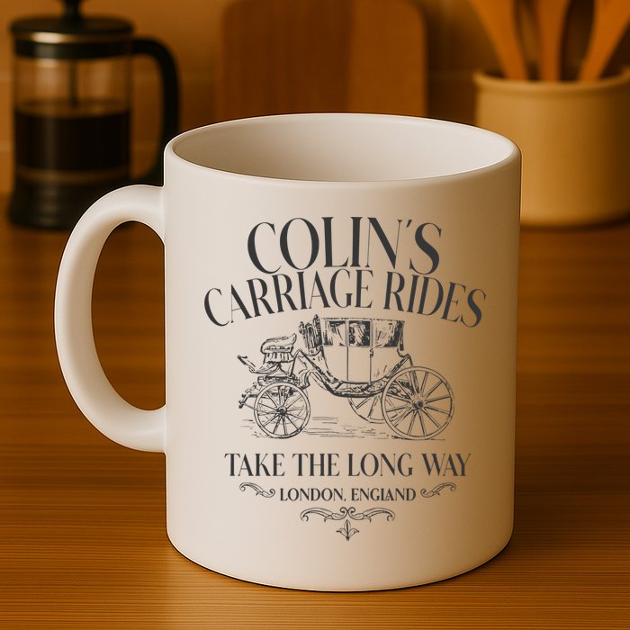 Colins Carriage Rides Take The Long Way Mug
