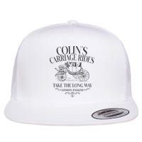 Colins Carriage Rides Take The Long Way Flat Bill Trucker Hat